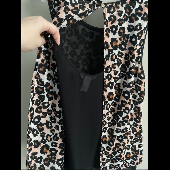 H&M Leopard Print Tank with Back Slit - Picture 4 of 5